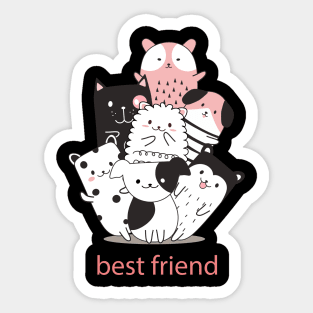 best friend Sticker